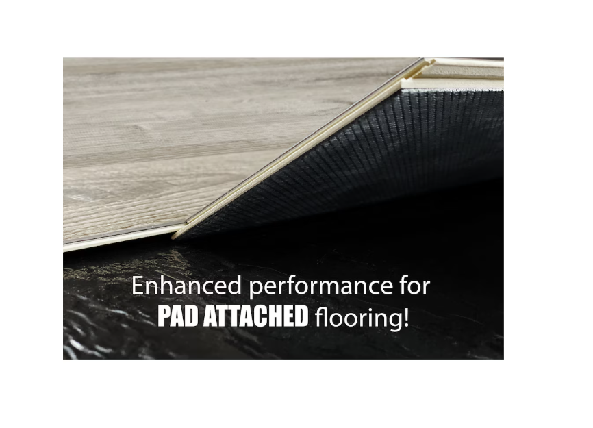 QuietWalk 360 Sq Ft Vinyl Plank Flooring