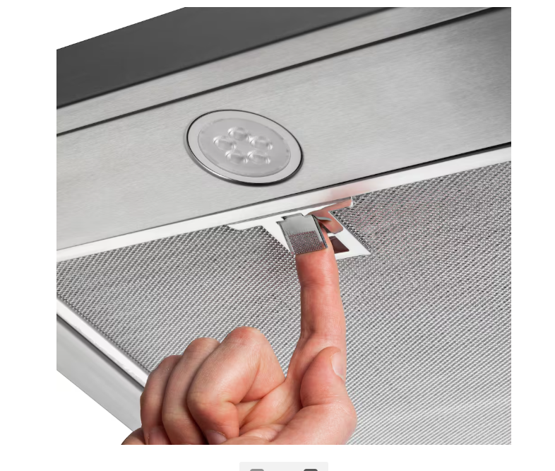 Vissani 30-inch 320CFM Convertible Under Cabinet Range Hood with 3-Speed Setting in Stainless Steel