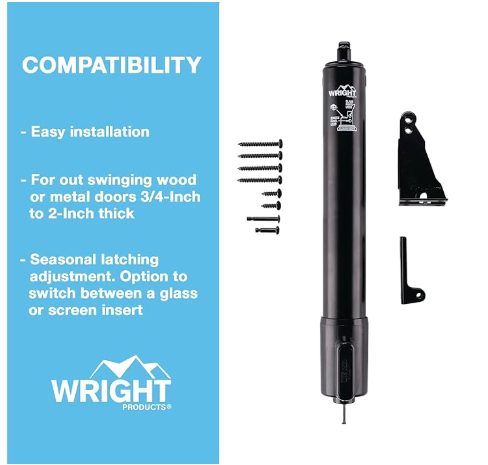 Heavy Duty Pneumatic Screen and Storm Door Closer