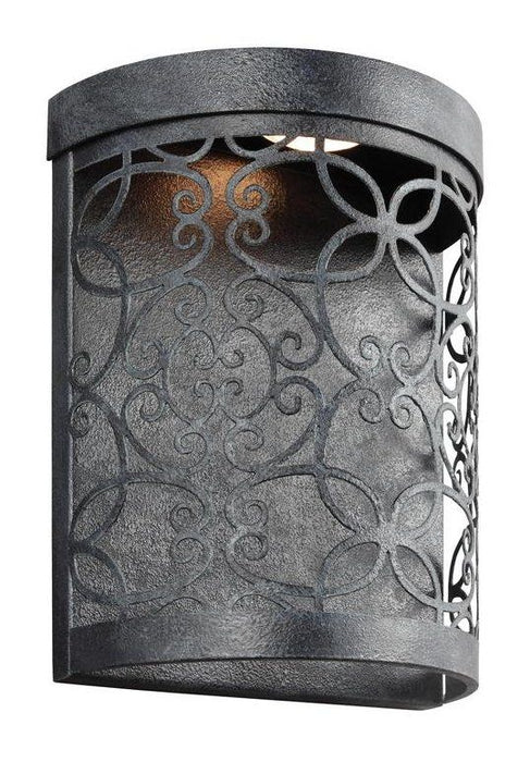 Exterior Brocade Cut-Out LED Sconce (new)