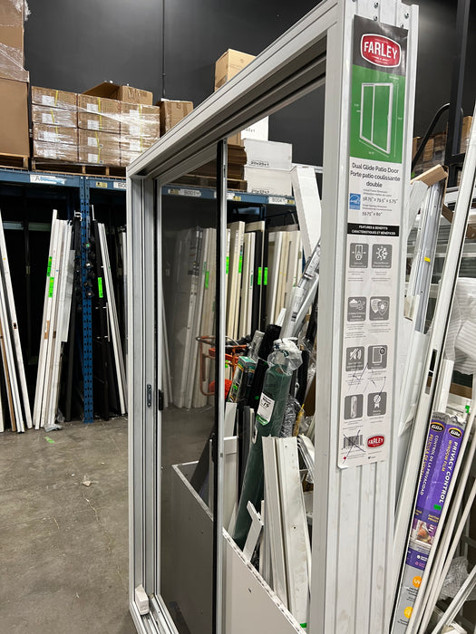 5ft. White Sliding Patio Door
