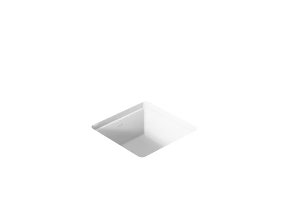 KOHLER Verticyl Undermount Bathroom Sink in White  (new)