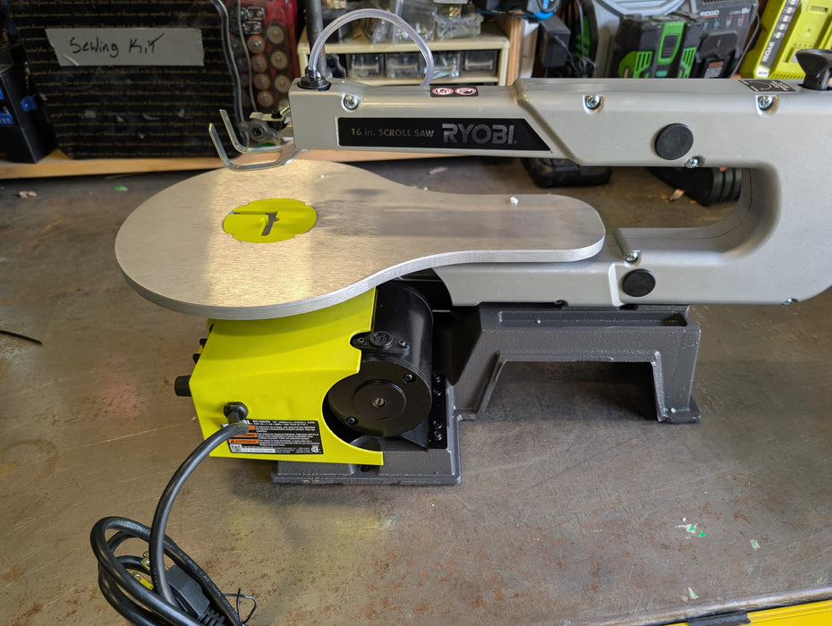 RYOBI 1.2 Amp 16-Inch Corded Scroll Saw (new)