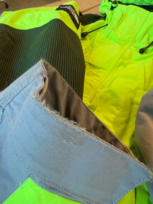 The North Face Phlego 2L Dryvent Jacket Safety Green Men's Small