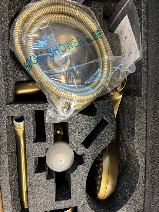 Gold Tone Bathroom Shower Faucet (new)