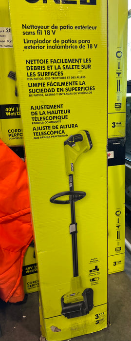 Cordless Battery Outdoor Patio Sweeper