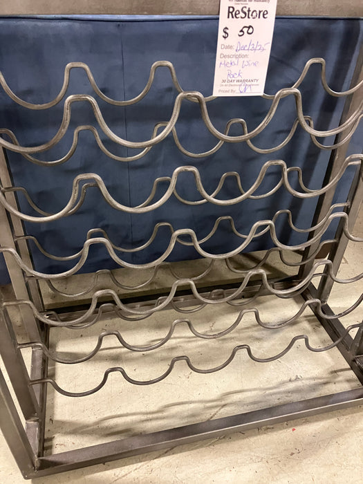 Metal Wine Rack