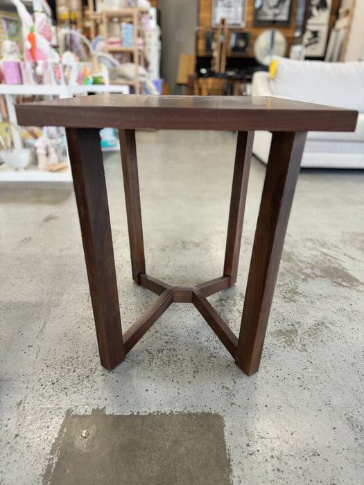 Wood End Table