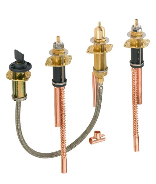 Delta 4-hole Roman Tub With Hand Shower Rough-in (new)