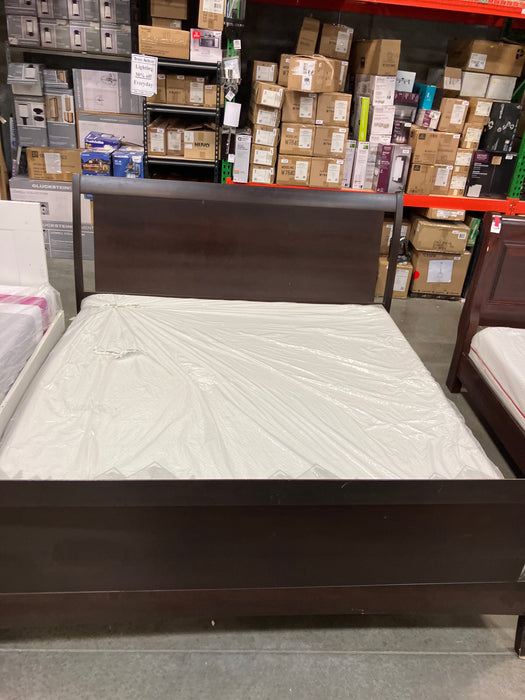 Brown King Bed Frame (Used)