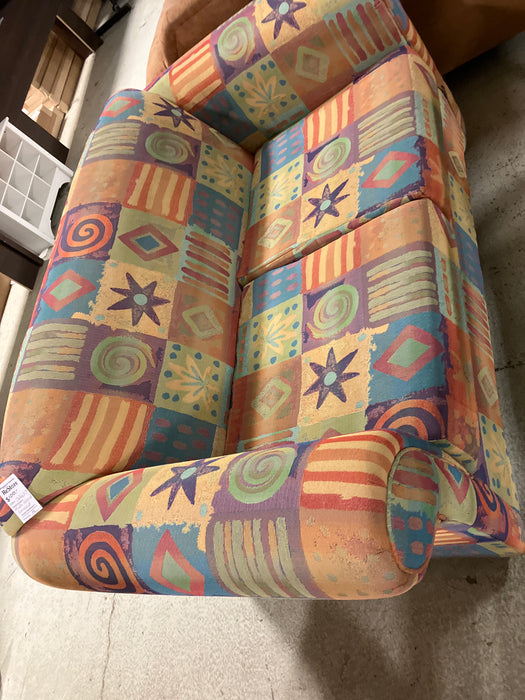 Multi coloured Loveseat (used)