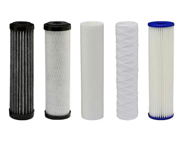 EcoPure Valve-in-Head Whole Home Filtration System in Clear