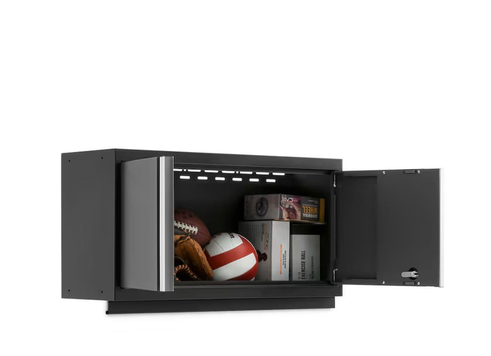 NewAge Products Bold Series Gray 36 in. Wall Cabinet (new)