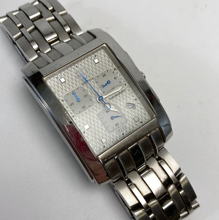 Rectangular Stainless Steel Watch