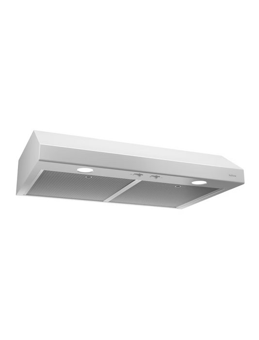 Broan-NuTone Unity 30-inch Under Cabinet Range Hood, 300 MAX Blower CFM in White, Optional Ductless Filter Separate (new)