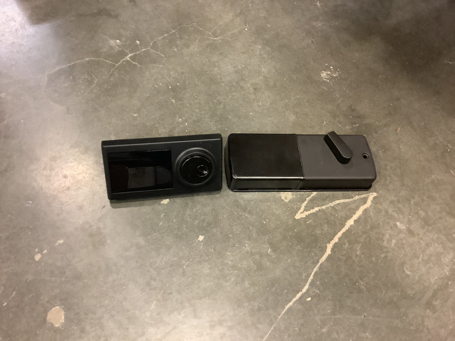 Weiser Elements Matte Black Keyless Entry Door Lock/Electronic Deadbolt (Missing Drive in Collar or Second Key)