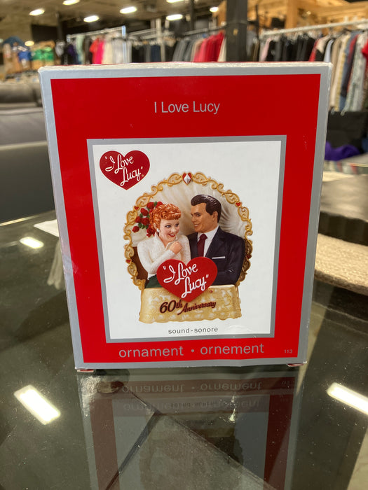 “I Love Lucy” #113 60th Anniversary Carlton Cards Heirloom Collection Christmas Ornament