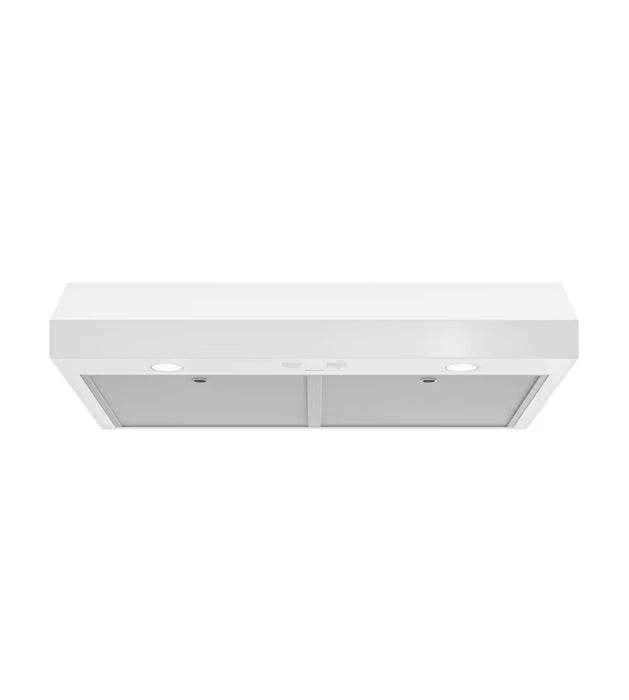 Broan 30-Inch Under Cabinet Range Hood, ENERGY STAR, 350 Max Blower CFM, White (New)