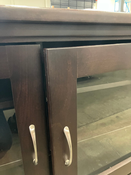 Espresso Brown Side Cabinet