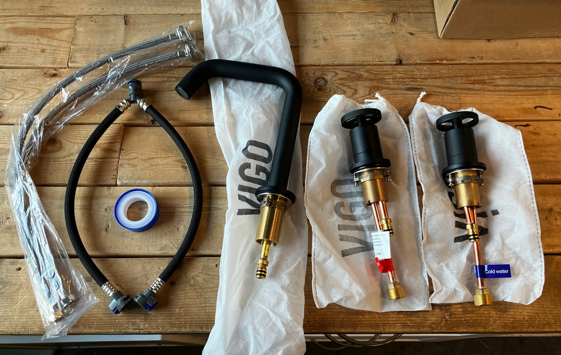 VIGO Cass 2-Handle Bathroom Faucet (New)