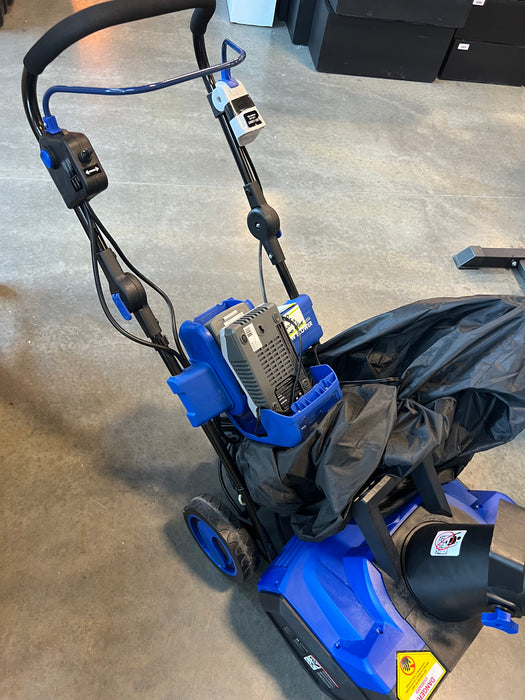 Cordless Electric Snow Thrower (used)