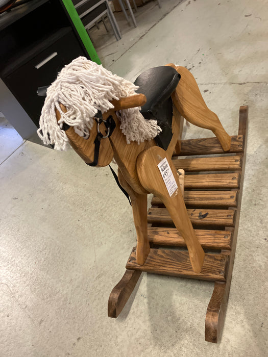 Vintage rocking horse (used)