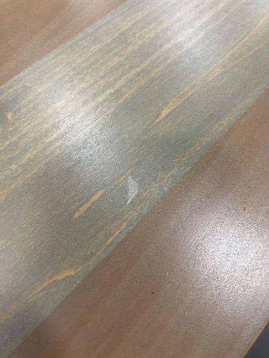 Natural Wood Console Table with 2 Soft-Close Drawers