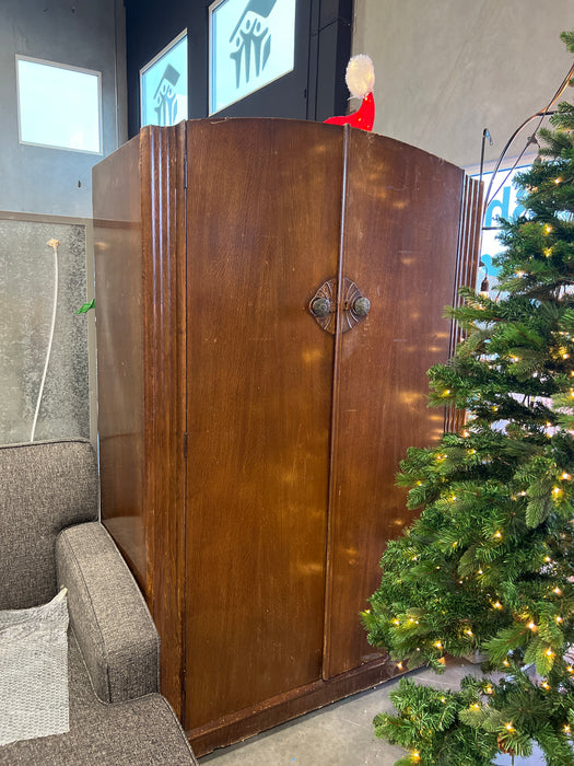 Vintage Wooden Armoire (used)