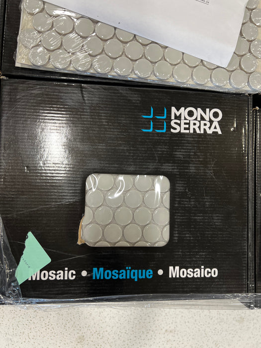 Mosaic Grey Penny Tile