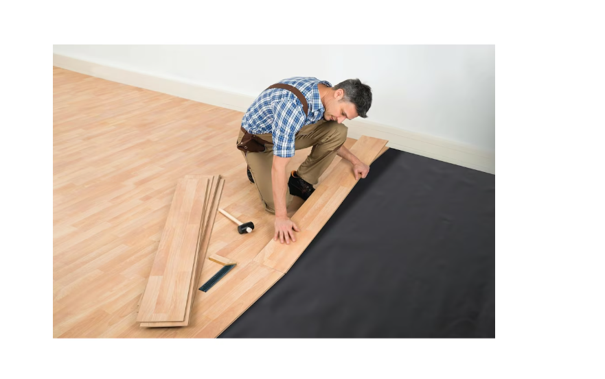 QuietWalk 360 Sq Ft Vinyl Plank Flooring