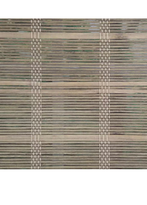 Home Decorators Collection 23-Inch W x 48-Inch L Driftwood Bamboo Cordless Roman Shades (new)