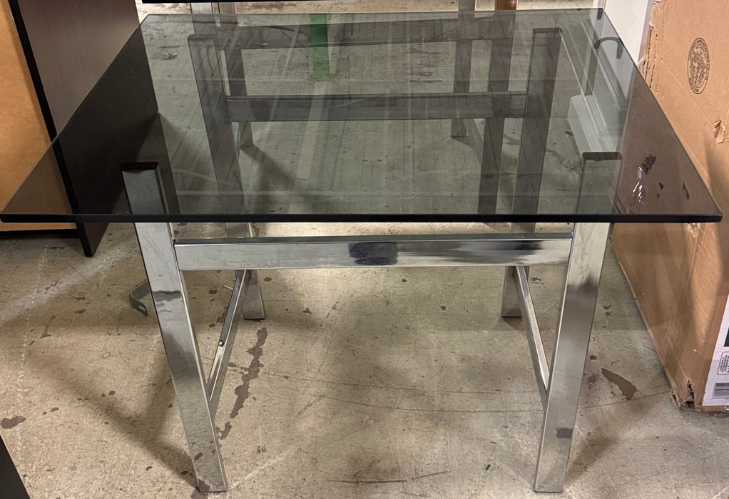 Glass-top End Table (used)