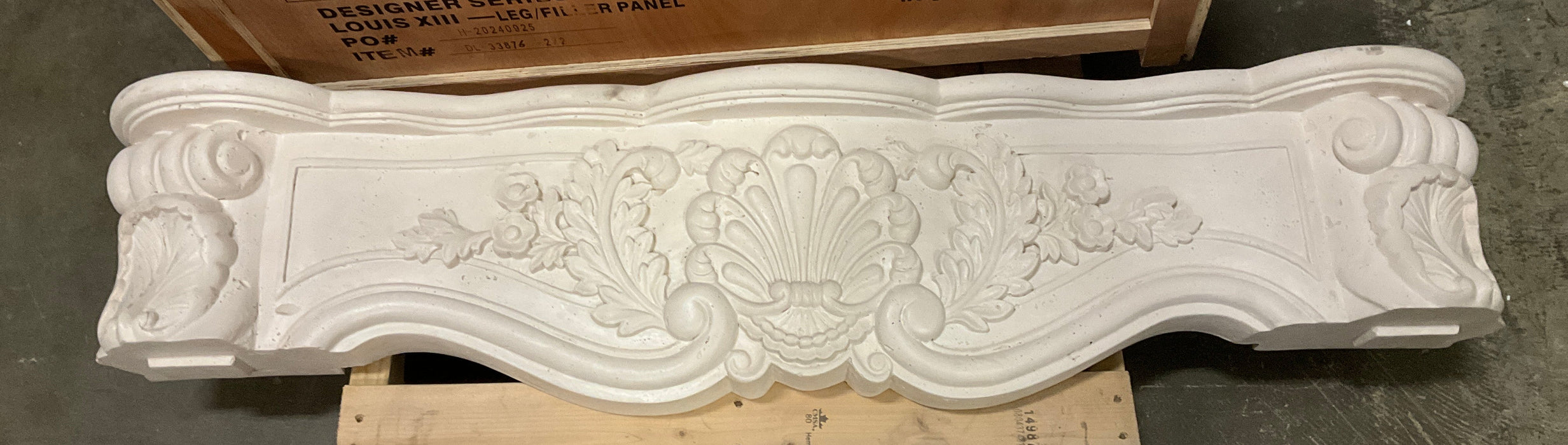 Historic Mantels Designer Series Louis XIII Cast Stone Mantel