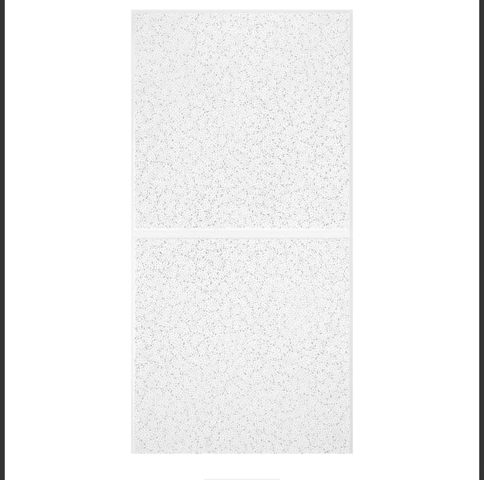Armstrong Armstrong Ceiling Til 2 ft. x 4 ft. Scored 9767 Lay-in Ceiling Panel (Sold by Case - Pack of 10)