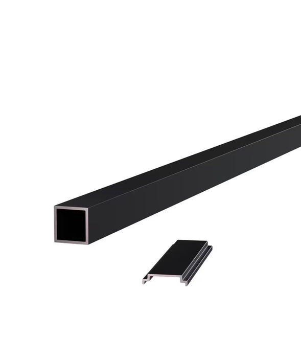 Peak RailBlazers Aluminum Deck Railing - Pickets and Spacers - 4 ft. Matte Black (new)