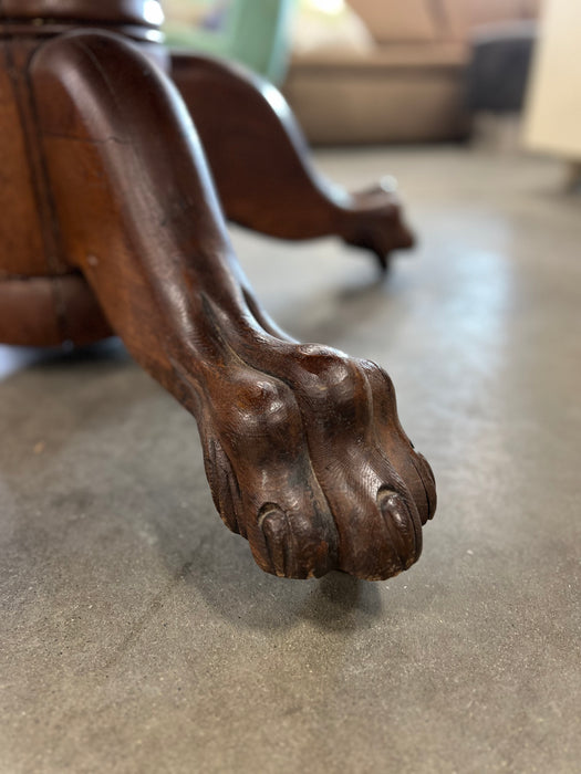 Clawfoot Wooden Dining Table