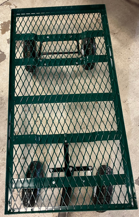 Metal Deck Garden Wagon (new)