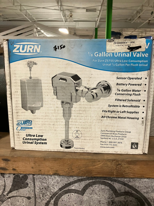 Zurn 1/8 Gallon Urinal Valve (New)
