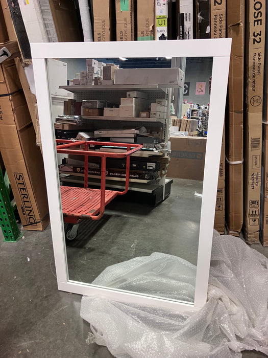 Orca Supply Matte White Bathroom Mirror (New)