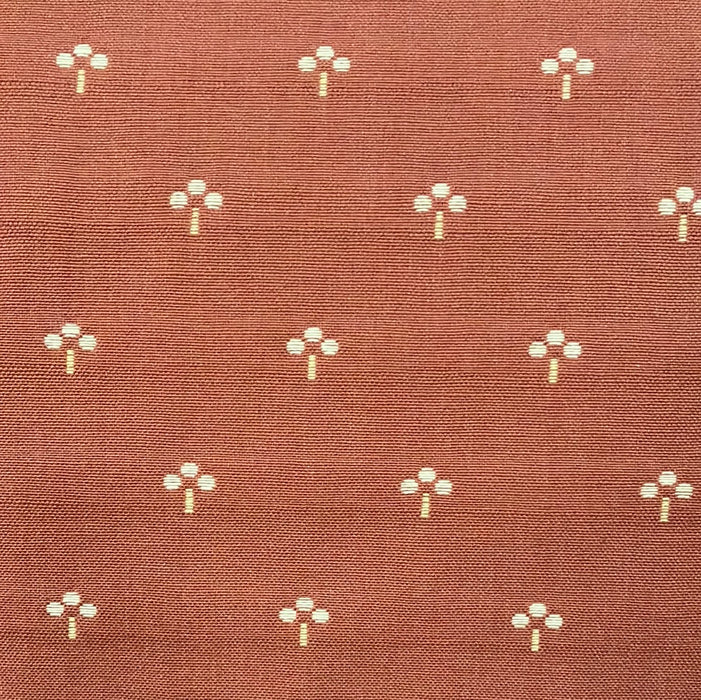 Red Floral Armchair
