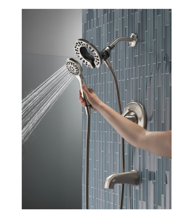Delta Larkin 14 Series Stainless Steel (Brushed Nickel) 1-Handle Bath and Shower Monitor (new)