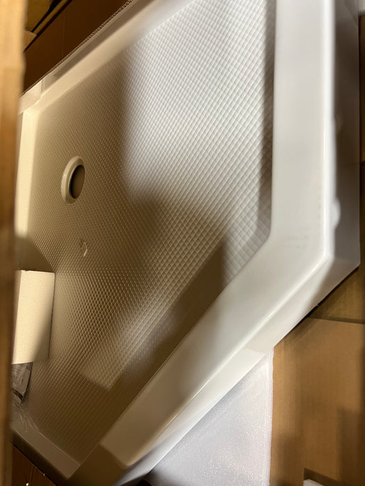 Angle Acrylic Corner Shower Base
