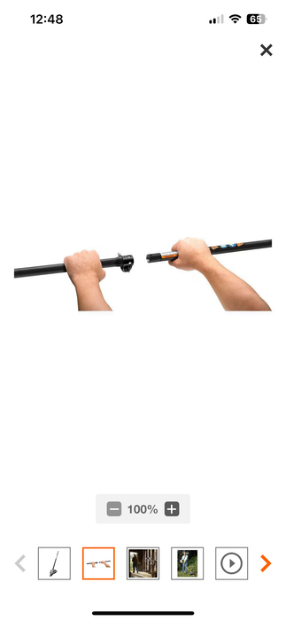RYOBI Expand-It 8 in. Brush-Cutter Trimmer Attachment (new)