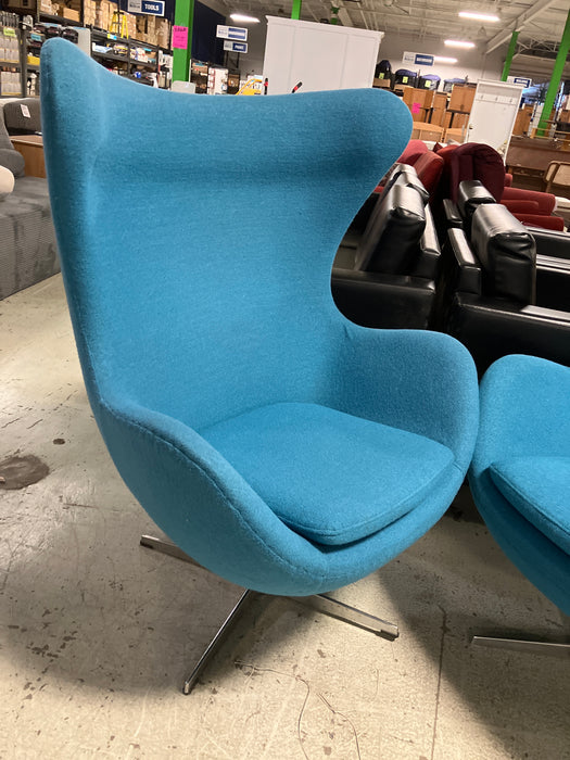 Blue Egg Chair (used)