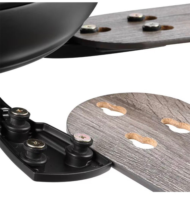 Rothley II 52-inch Indoor Matte Black Ceiling Fan with Reversible Blades & LED Light Kit