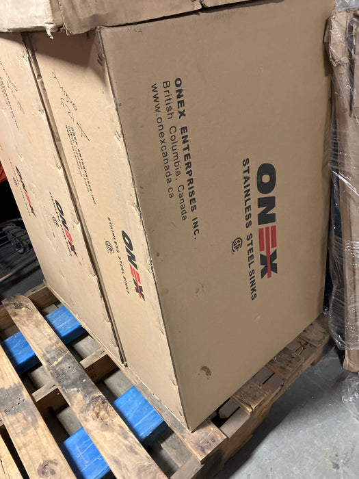 ONEX Undermount Double bowl Stainless Steel sink (NEW)