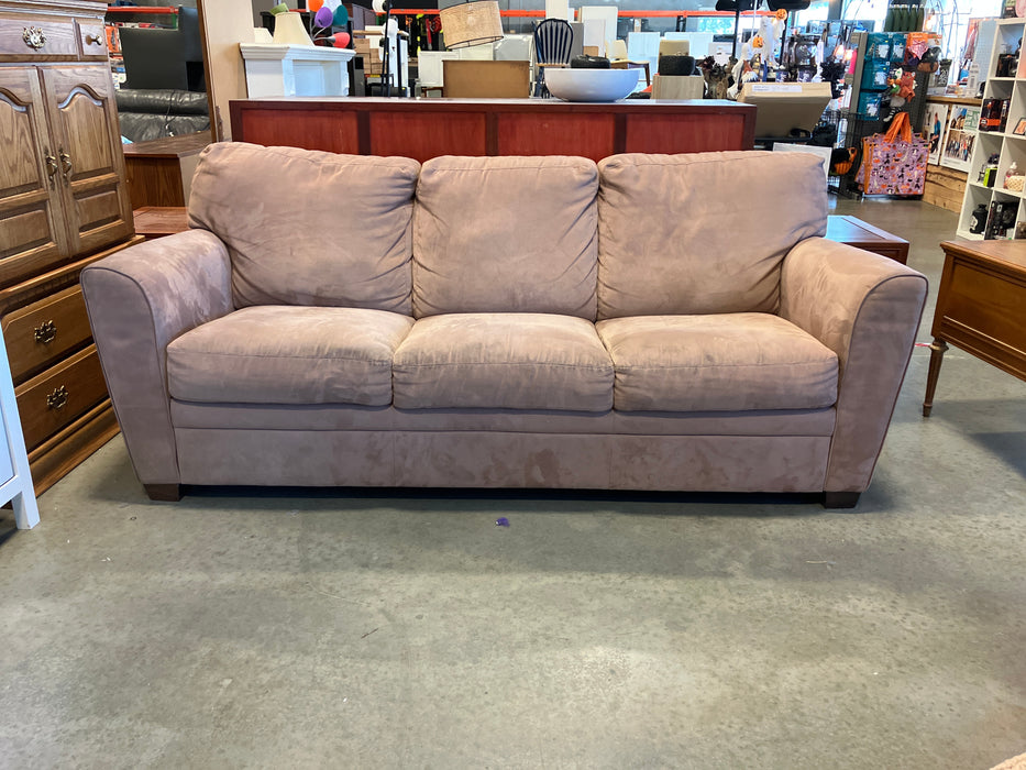 Industrie Natuzzi Microsuede Sofa (Used)