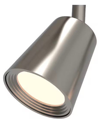 Melanson 39-inch 6-Light Integrated LED Dimmable Fixed Linear Nickel Track Lighting Kit with Adjustable Heads (new)