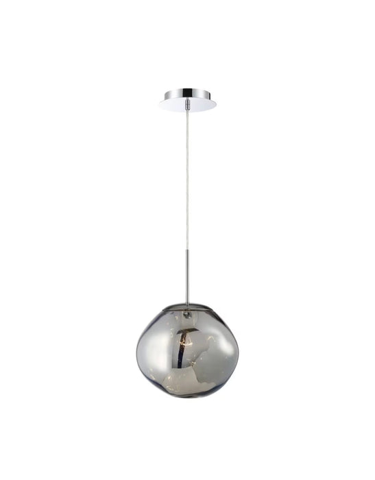 Eurofase Bankwell Pearlized Orb Light Pendant in Chrome (new)