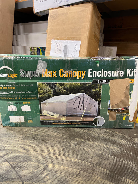 ShelterLogic 18’ x 20’ Enclosure Canopy (new)